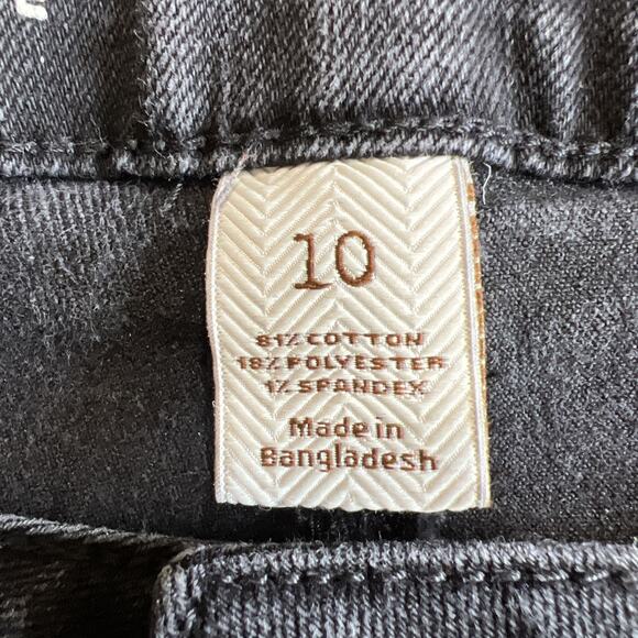 Sonoma Jeans Women's 10 Charcoal Wash Mid Rise Bootcut Stretch Denim - Picture 9 of 12